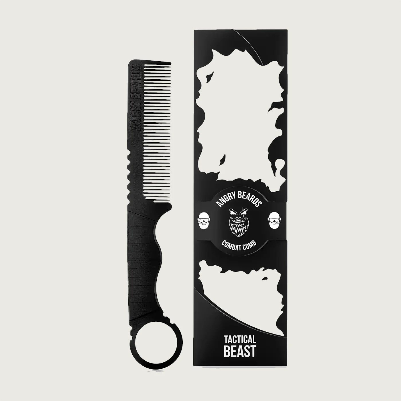 Angry Beards Combat Comb - karbonový hrebeň