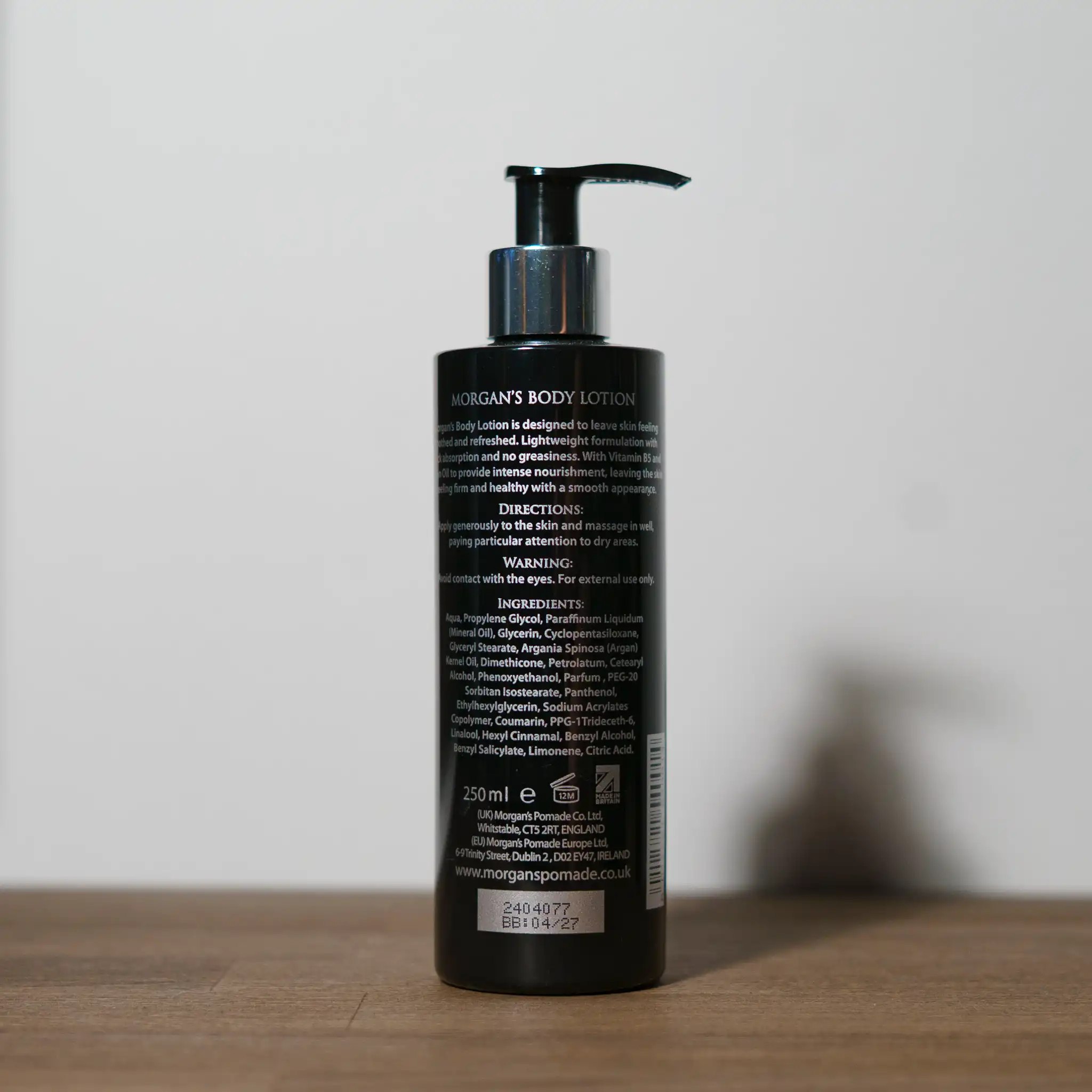 Morgan's Body Lotion (250 ml) – Obrázok 2